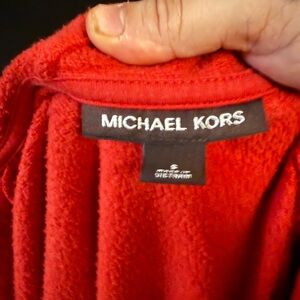 Michael Kors Scarlet Fleece Outerwear